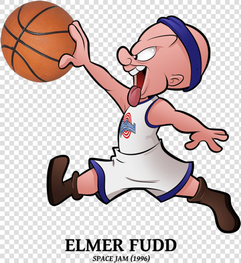 Space Jam Characters Elmer Fudd  HD Png DownloadTransparent PNG