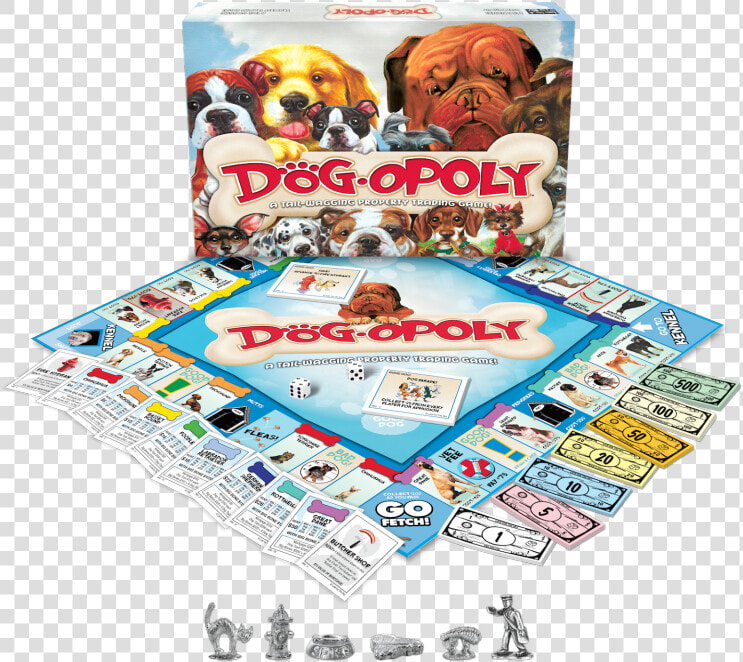 Dog opoly   Dogopoly Board Game  HD Png DownloadTransparent PNG