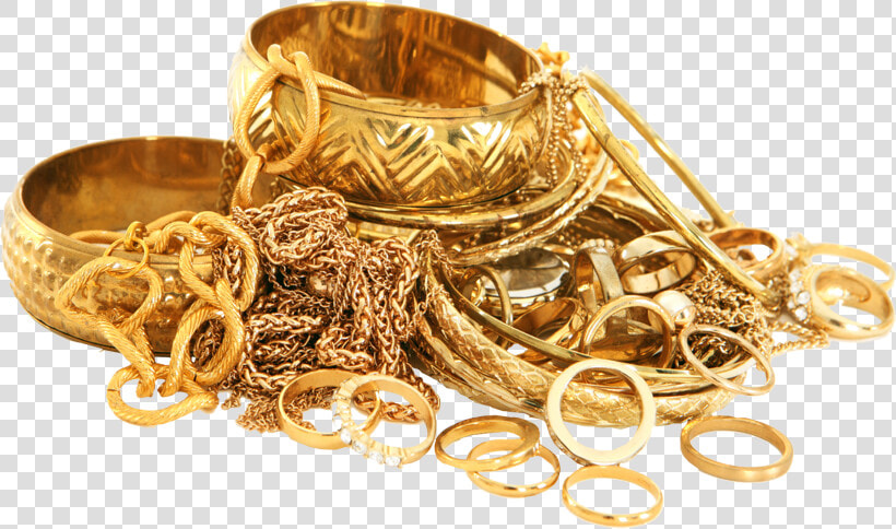 Compro Ouro   Gold Jewellery In Pot  HD Png DownloadTransparent PNG