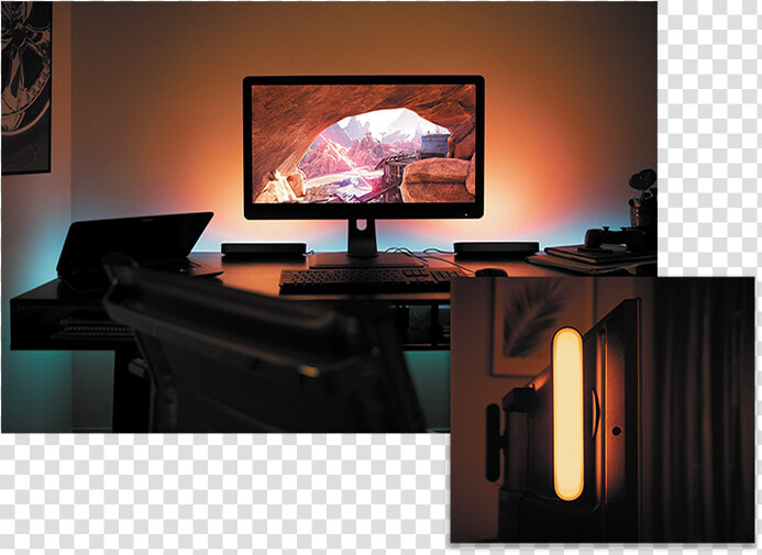 Hue Play For Gaming   Philips Hue Light Bars  HD Png DownloadTransparent PNG