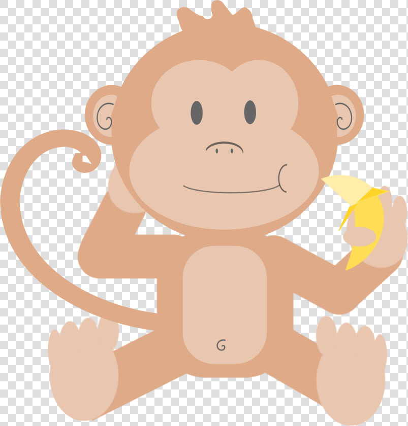 Cartoon Monkey Without Background Icons Png   Banana Sentence In Arabic  Transparent PngTransparent PNG