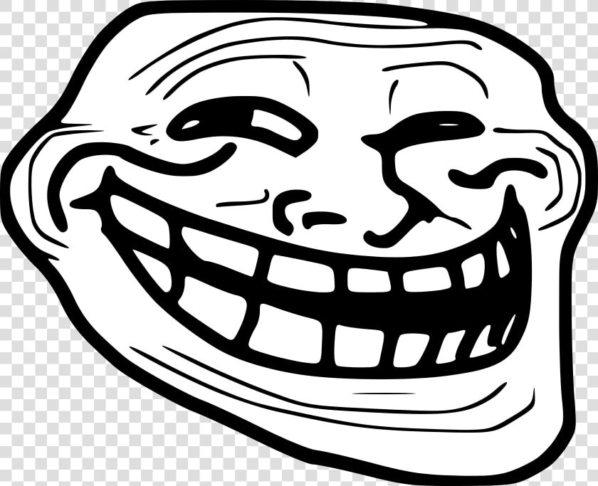 Large Troll Face   Clipart Troll Face  HD Png DownloadTransparent PNG