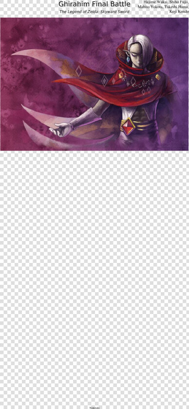 Skyward Sword Ghirahim  HD Png DownloadTransparent PNG