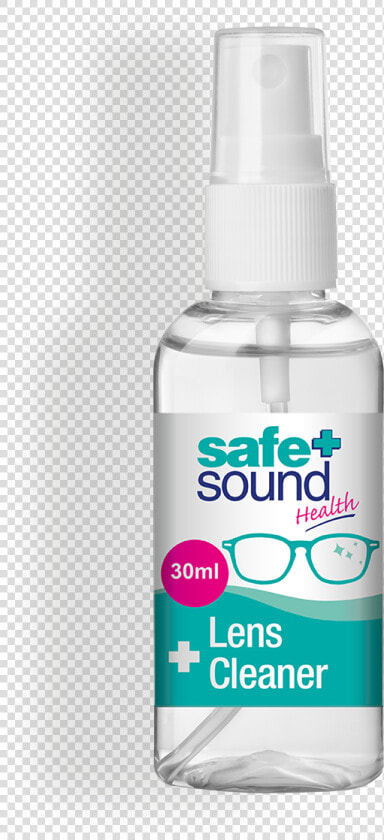 Safe And Sound Health Lens And Glasses Cleaning Spray  HD Png DownloadTransparent PNG