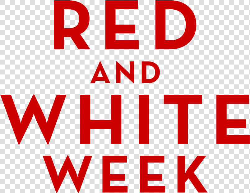 Vertical Red And White Week Logo   Red And White Text  HD Png DownloadTransparent PNG