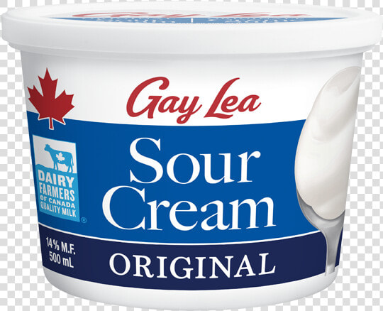 Original Sour Cream   Gay Lea Sour Cream  HD Png DownloadTransparent PNG