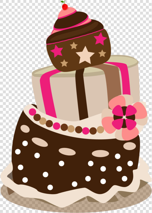 Freevector Vector Birthday Cake   Vector Birthday Cake  HD Png DownloadTransparent PNG