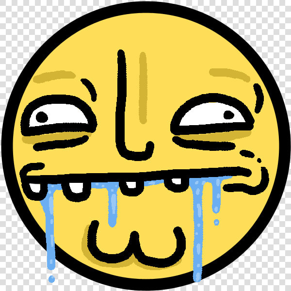 Smiley Rage Comic Clip Art   Derpy Face Png  Transparent PngTransparent PNG