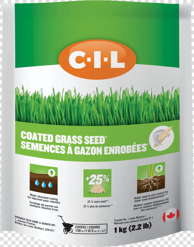 Cil Coated Grass Seed 1kg   Cil Grass Seed  HD Png DownloadTransparent PNG