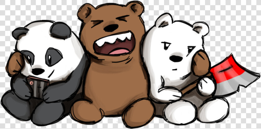 Lonewolf510 126 67 We Bare Bears By Truelovestory Clipart   We Bare Bears Drawings  HD Png DownloadTransparent PNG