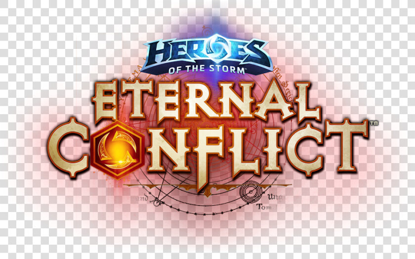 Heroes Of The Storm Logo Png   Heroes Of Storm Eternal Conflict Logo  Transparent PngTransparent PNG