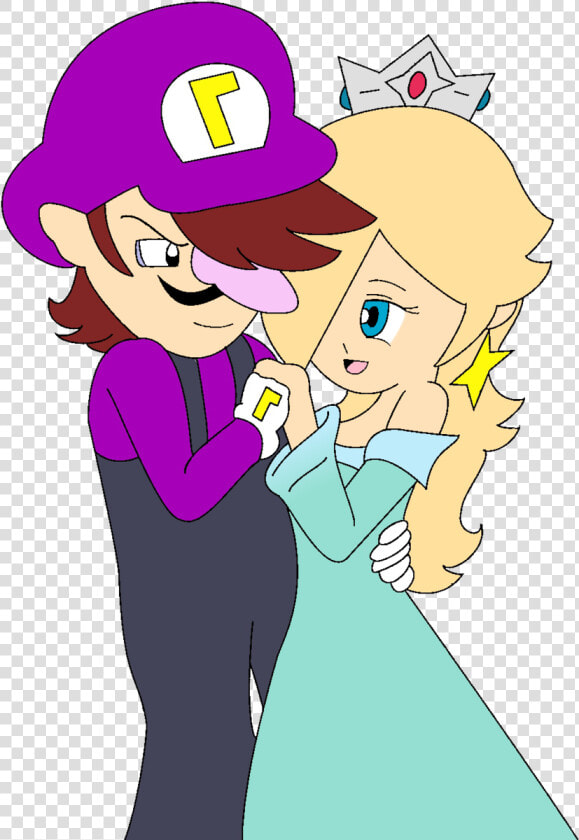 Waluigi And Rosalina Images Waluigi And Rosalina Art   Princess Rosalina Transparent Background  HD Png DownloadTransparent PNG