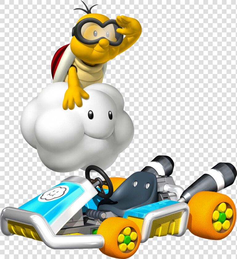 Transparent Mario Kart Clipart   Mario Kart 7 Lakitu  HD Png DownloadTransparent PNG