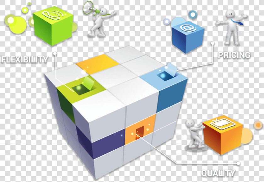 Software Outsourcing Tips And Models   Cube Vector  HD Png DownloadTransparent PNG