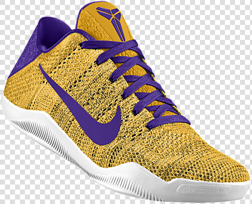 Nike Kobe 11 Id   Kobe 11 All Yellow  HD Png DownloadTransparent PNG