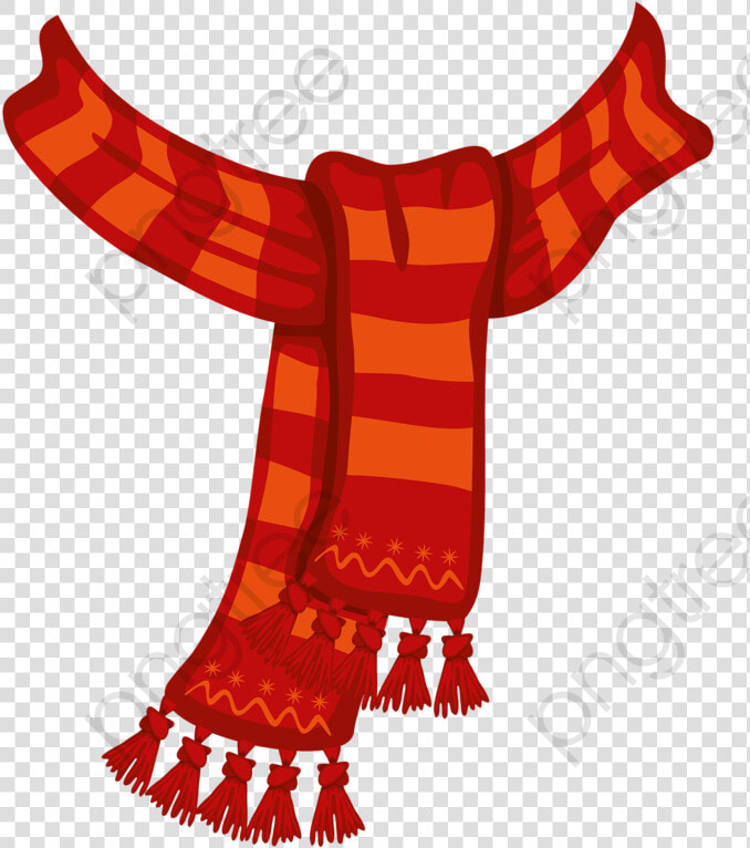 Red Scarf  Scarf  Red  Hand Painted Png Transparent   Scarf Clipart  Png DownloadTransparent PNG