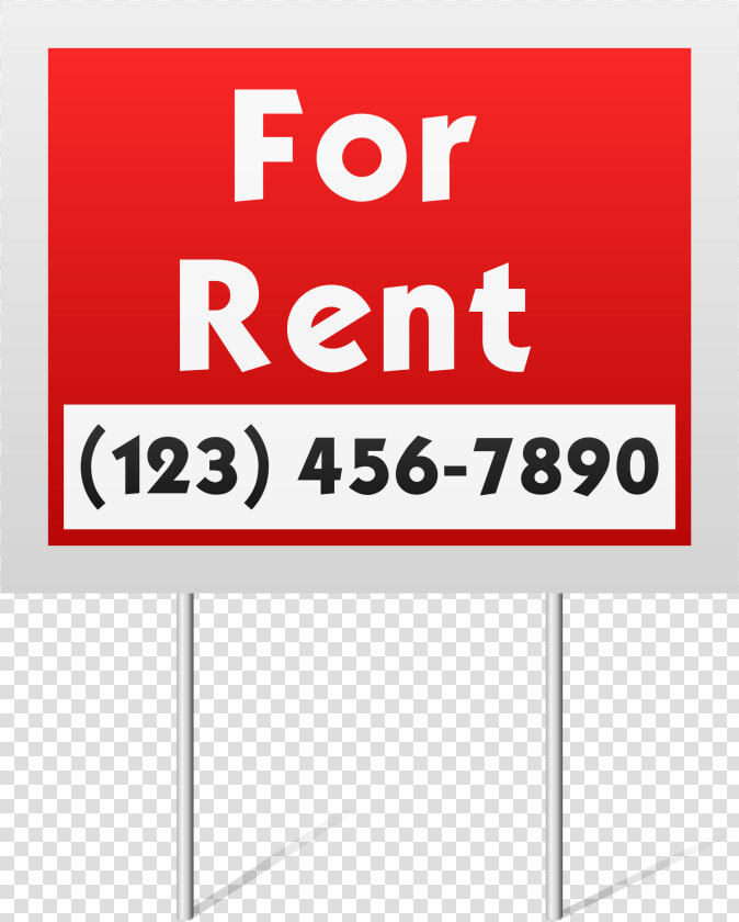 For Rent Sign Clip Arts   Rent Clipart  HD Png DownloadTransparent PNG