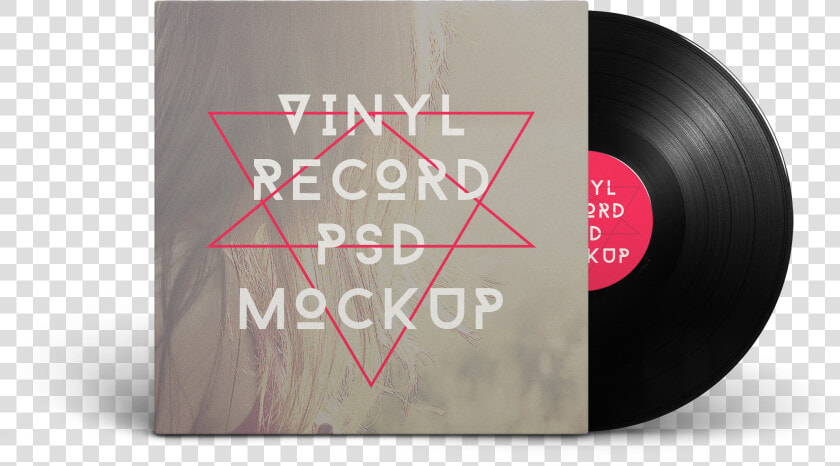 Vinyl Record Psd Mockup   Phonograph Record  HD Png DownloadTransparent PNG