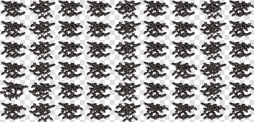 Click For Full Sized Image Bat Swarm   Monochrome  HD Png DownloadTransparent PNG