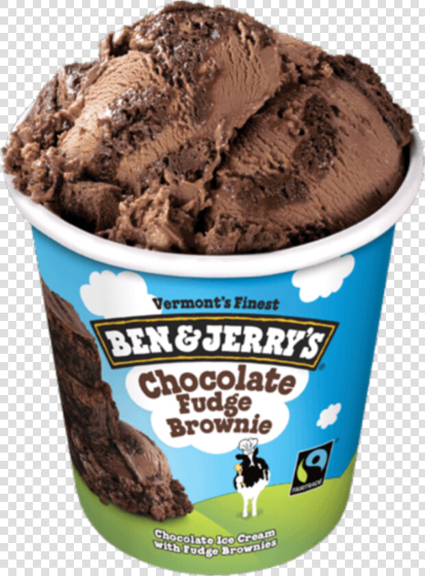 Ben And Jerry  39 s Chocolate Fudge Brownie  HD Png DownloadTransparent PNG