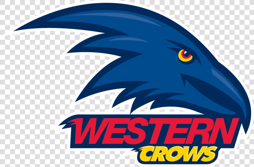 Western Crows   White Border   Adelaide Crows Logo Png  Transparent PngTransparent PNG