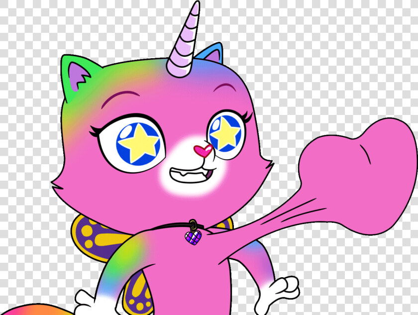 Rainbow Butterfly Unicorn Kitty Felicity Gif  HD Png DownloadTransparent PNG