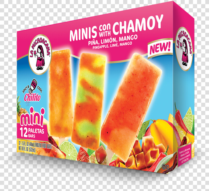 Minis Con Chamoy   Minis With Chamoy   Cotton Candy Bubble Gum Ice Cream  HD Png DownloadTransparent PNG