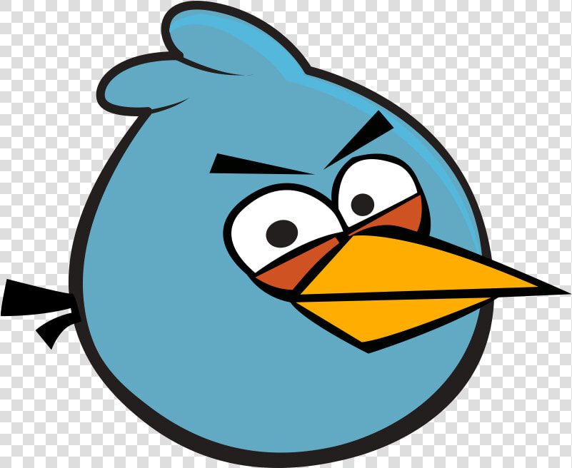 Angry Birds Clipart Angry Birds Star Wars Ii Angry   Blue Angry Bird Png  Transparent PngTransparent PNG