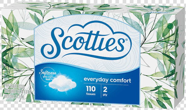 Scotties Facial Tissue 110 Ct  HD Png DownloadTransparent PNG