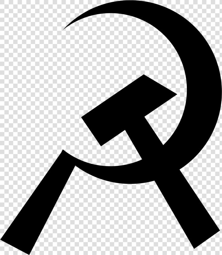 Communist Symbol Black And White   Png Download   Communism Black And White  Transparent PngTransparent PNG