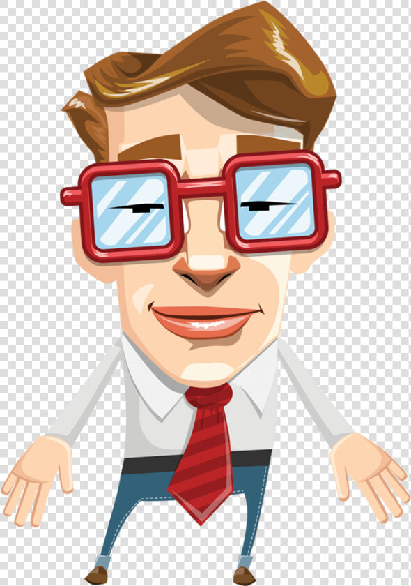 Mr Geekson Character Animator  HD Png DownloadTransparent PNG