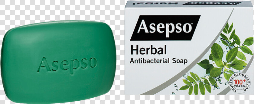 Herbal 150 G   Asepso Soap  HD Png DownloadTransparent PNG