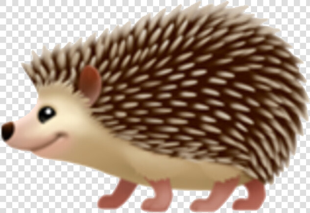 Hedgehog Png Free Pic   Hedgehog Emoji Apple  Transparent PngTransparent PNG