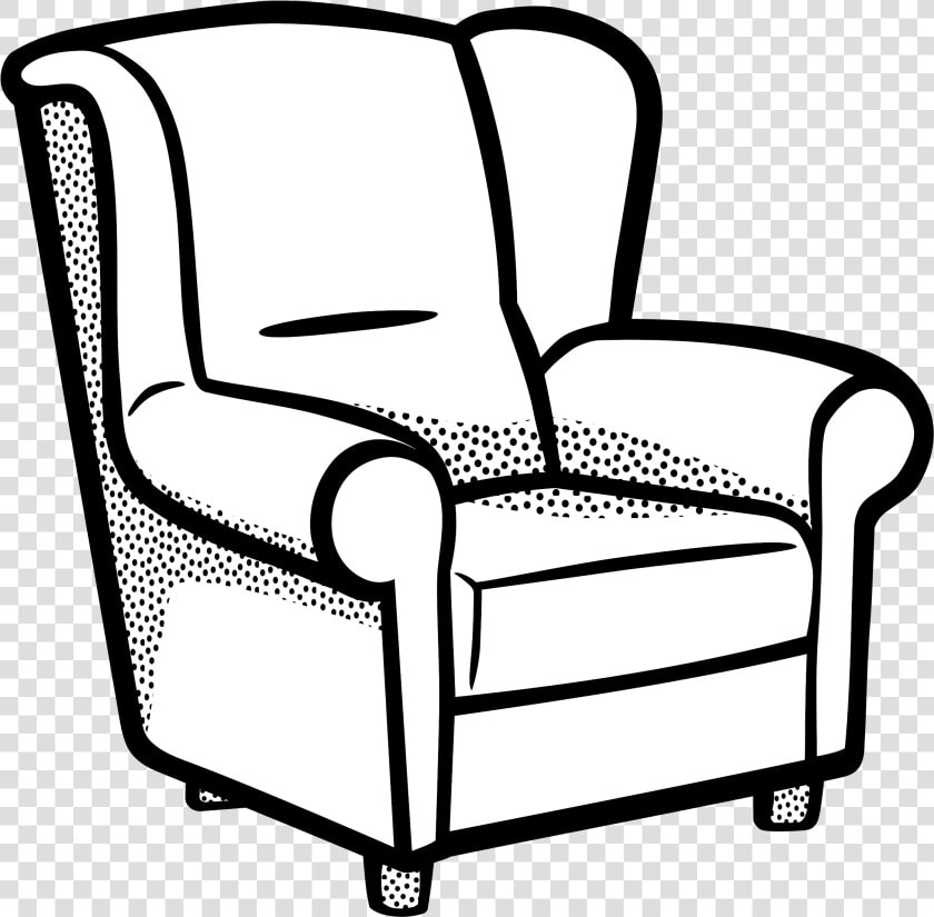 Couch And Blanket Clipart Png   Living Room For Coloring  Transparent PngTransparent PNG