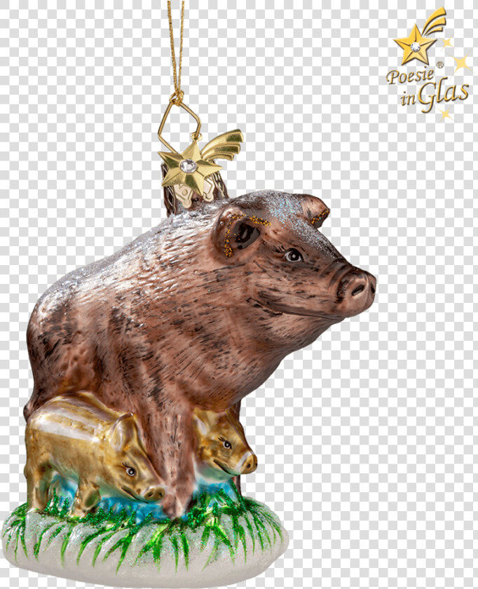 Wild Boar Family   Käthe Wohlfahrt Yorkshire Terrier  HD Png DownloadTransparent PNG