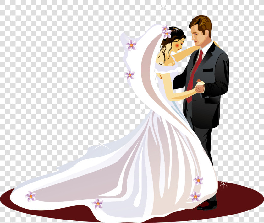 Invitation Bridegroom Art   Wedding Couple Clipart Png  Transparent PngTransparent PNG