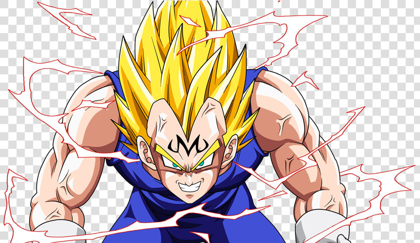 Majin Vegeta   Png Download   Majin Vegeta Ssj 2  Transparent PngTransparent PNG