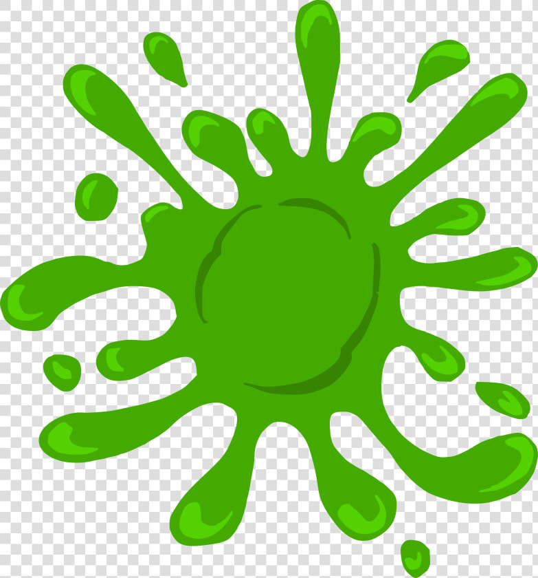 6 Cartoon Green Slime Blots Vector 0  HD Png DownloadTransparent PNG