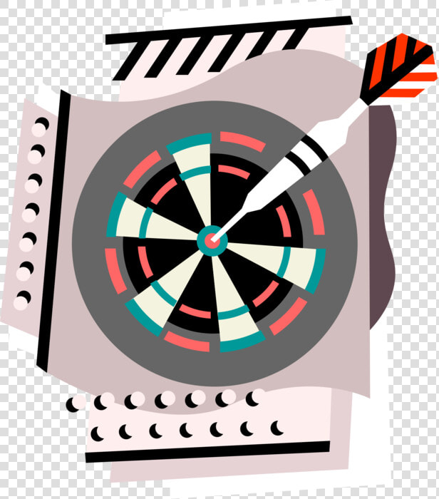 Dartboard Vector   Illustration  HD Png DownloadTransparent PNG