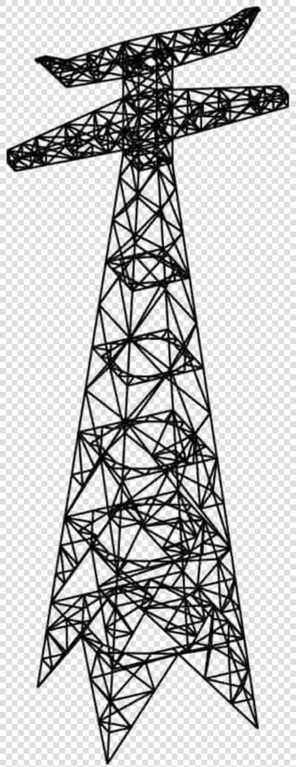 Transmission Tower Transparent Background   Transparent Electric Tower Png  Png DownloadTransparent PNG