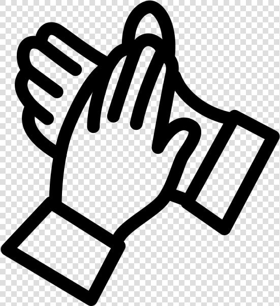 Clapping Png  outline Images Of Clap  Hd Png Download   Icon Palmas  Transparent PngTransparent PNG