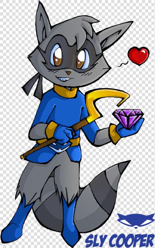 First Pic Of Sly Cooper I Ever Posted And Maybe The   Cute Sly Cooper  HD Png DownloadTransparent PNG