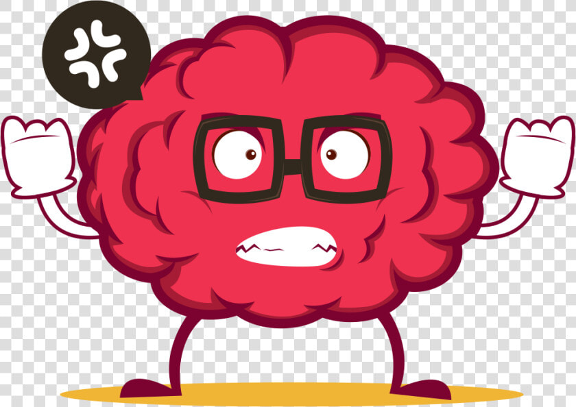 Transparent Nervous Emoji Png   Brain Emoji Transparent Sticker  Png DownloadTransparent PNG