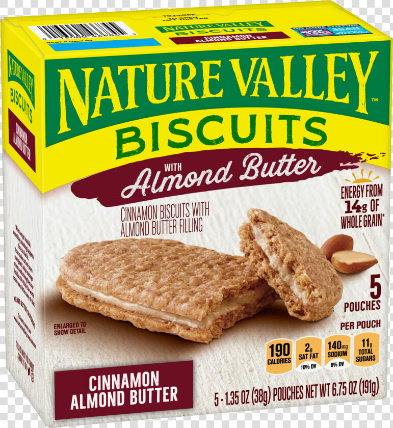 Cinnamon Almond Butter   Almond Butter Cookies Nature Valley  HD Png DownloadTransparent PNG