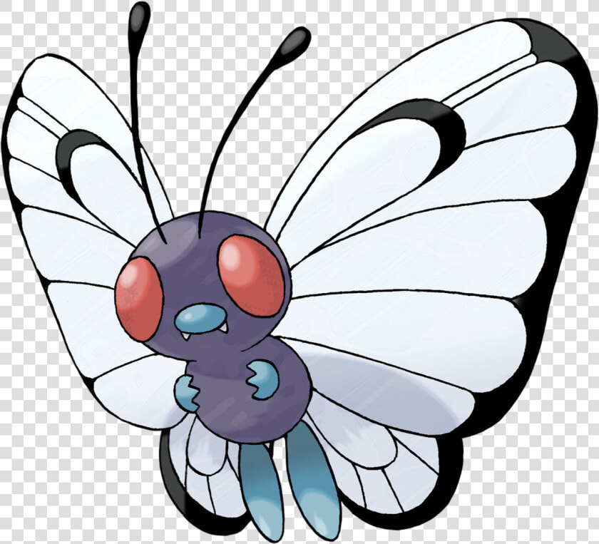 No012butterfree   Butterfree Pokemon  HD Png DownloadTransparent PNG