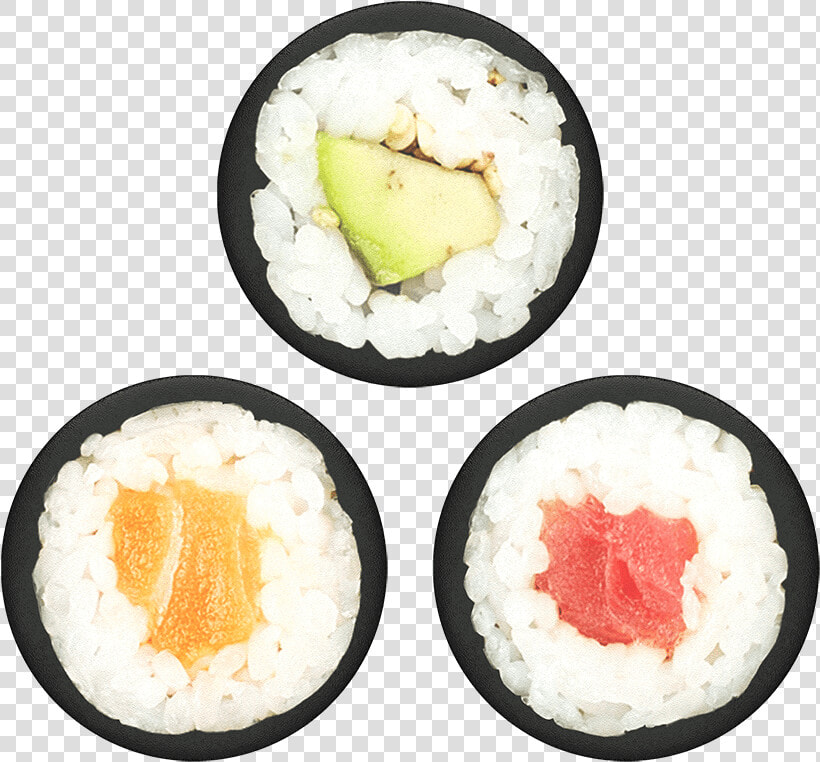 Popminis On A Roll  Popsockets   Sushi Roll Top View Transparent  HD Png DownloadTransparent PNG