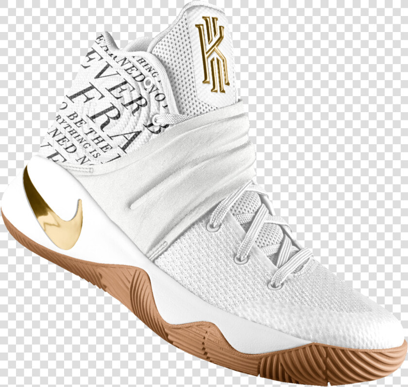 Kyrie 2 Id Basketball Shoe   Kyrie 2 Shoes All White  HD Png DownloadTransparent PNG