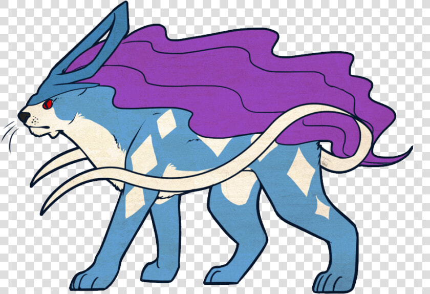 Day 19   Suicune   Cartoon  HD Png DownloadTransparent PNG