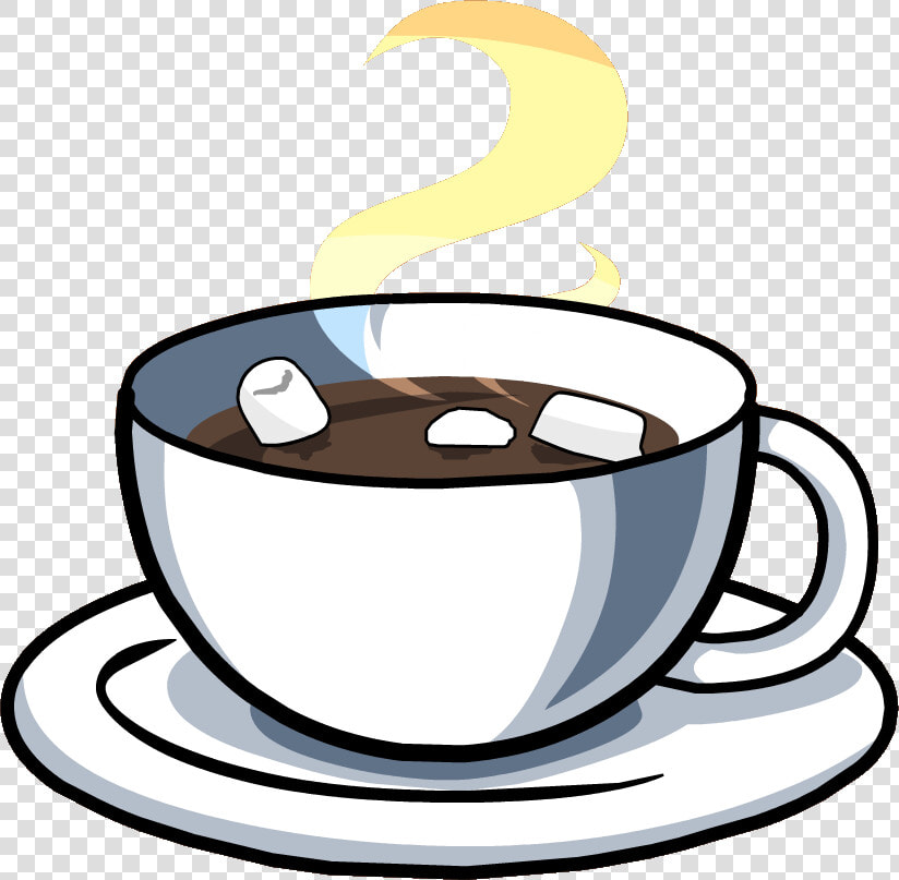 Hot Chocolate With Steam Png   Cup Of Hot Chocolate Clipart  Transparent PngTransparent PNG