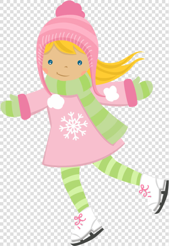 Transparent Winter Wonderland Clip Art   Girl In Snow Clipart  HD Png DownloadTransparent PNG